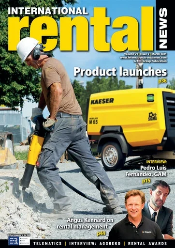 Data Fusion in  Rental Industry, from International Rental News, March 2021 edition