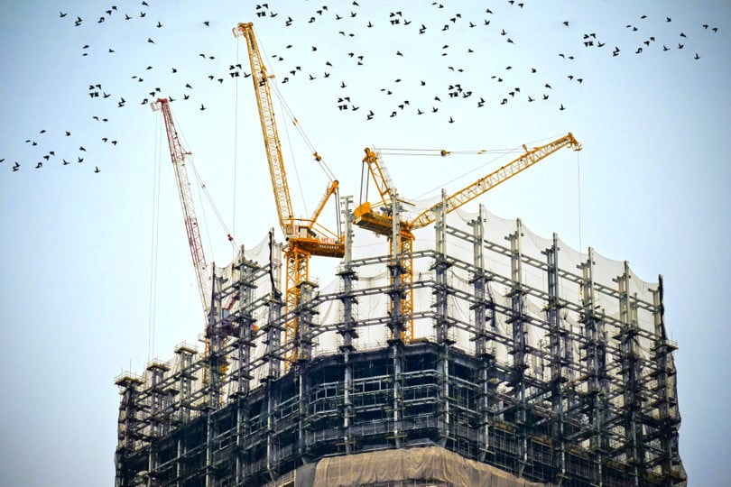 construction in lockdown