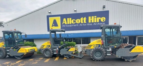 Allcott Hire joins forces with Inauro to gain better control of the rental fleet