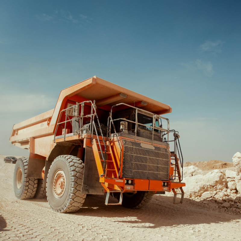 Large mining machinery showing runtime data, fault codes and maintenance insights in a unified platform